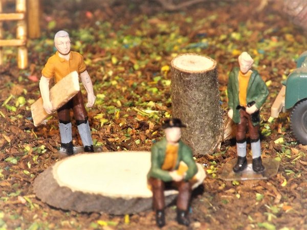Figuren Set- 3 Waldarbeiter (1)