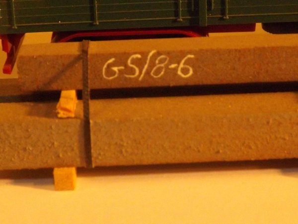1 Bund vierkant Gussstahl-Ladung für LKW, L 11,0cm (GS/8-6)